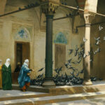 1-harem-women-feeding-pigeons-in-a-courtyard-jean-leon-gerome